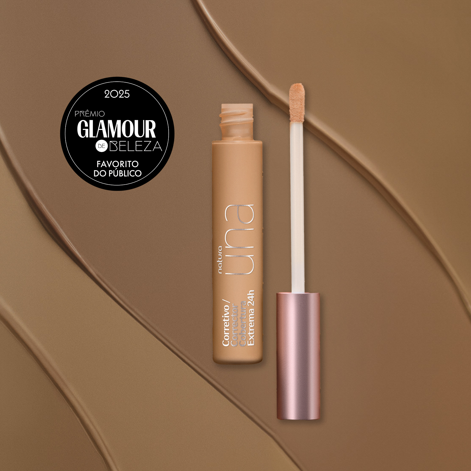 Corretivo Cobertura Extrema 24h Una 8ml cor 10N - Imagem 2