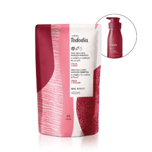 Creme Desodorante Nutritivo para o Corpo Tododia Cereja e Avelã Refil