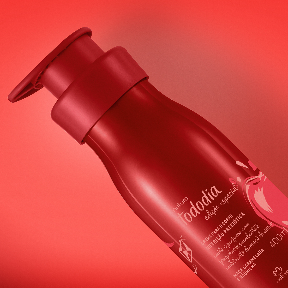 Creme Desodorante Nutritivo para o Corpo Tododia Maçã Caramelada e Baunilha - Imagem 2