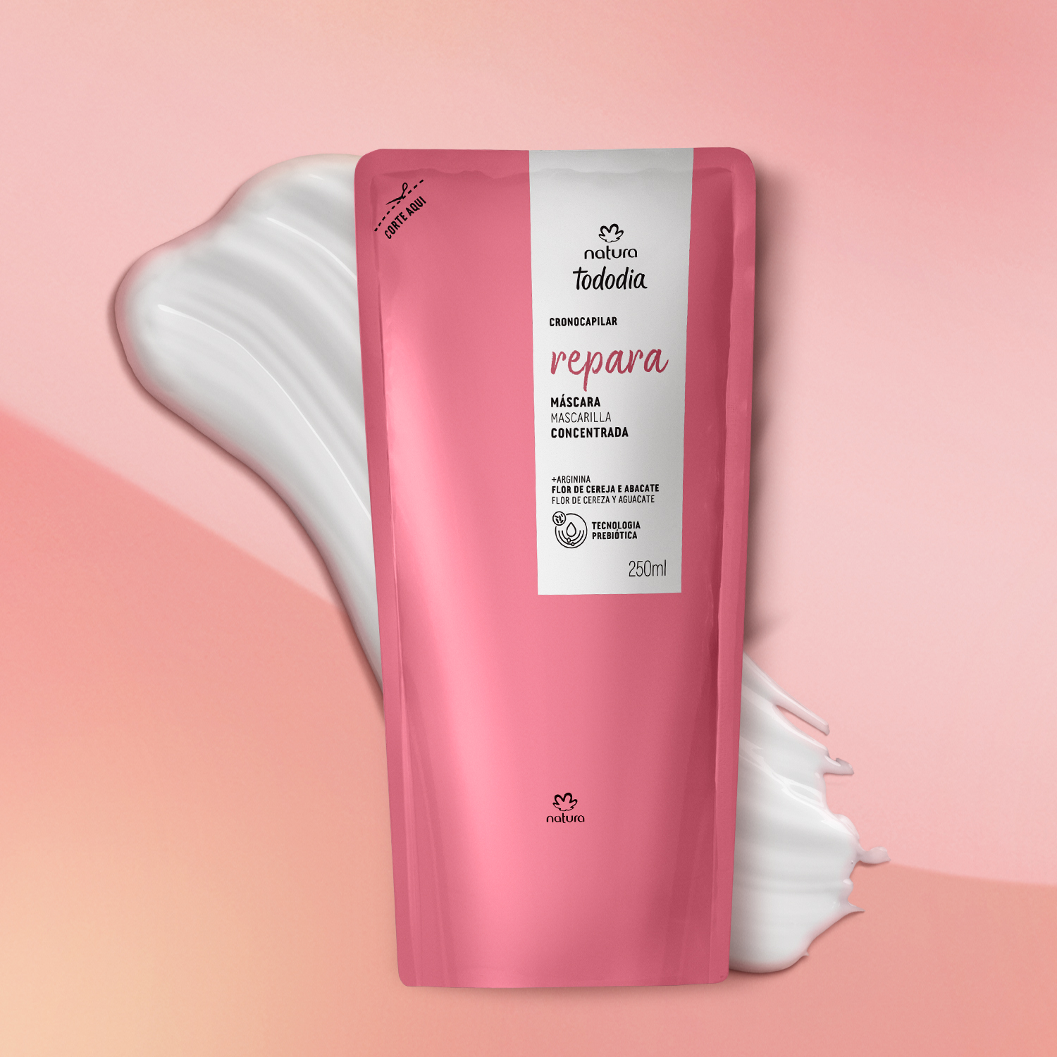 Máscara Concentrada Crono Capilar Tododia Repara Refil - Imagem 2