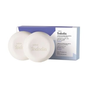 Sabonete em Barra Puro Vegetal Tododia Algodão com 2 unidades