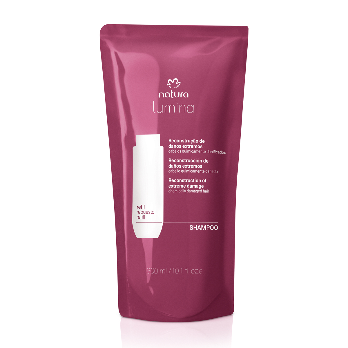 Shampoo Reestruturante para Reconstrução de Danos Extremos Refil