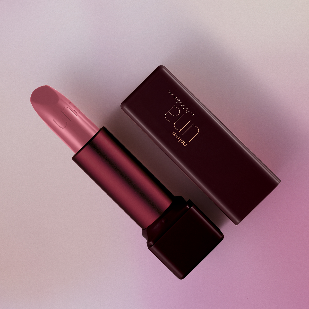 Batom Extremo Conforto FPS 25 Una 3,8g cor Rosa 2c - Imagem 2